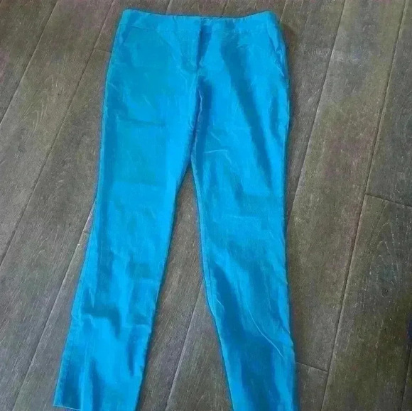 Worthington Teal  sz 10 Pants - Picture 1 of 7